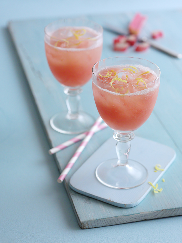 Rhubarb Mocktail